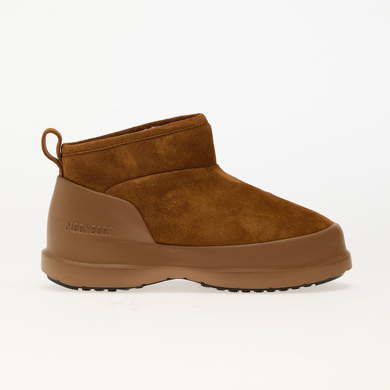Moon Boot Luna Low Boot Suede Cognac
