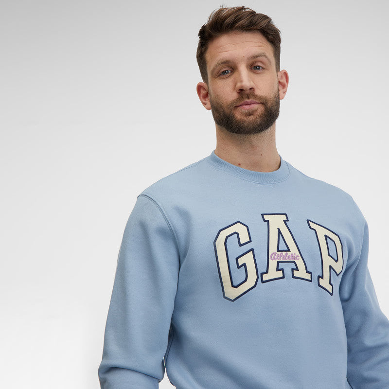 GAP Core Logo Sweatshirt New England Sky
