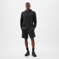 GAP French Terry Logo Shorts B85 Charcoal Heather Grey