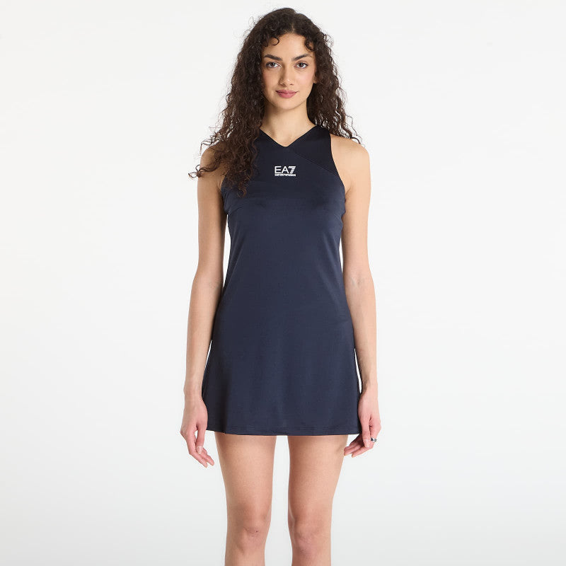 Sukienka EA7 Emporio Armani Dress Navy Blue