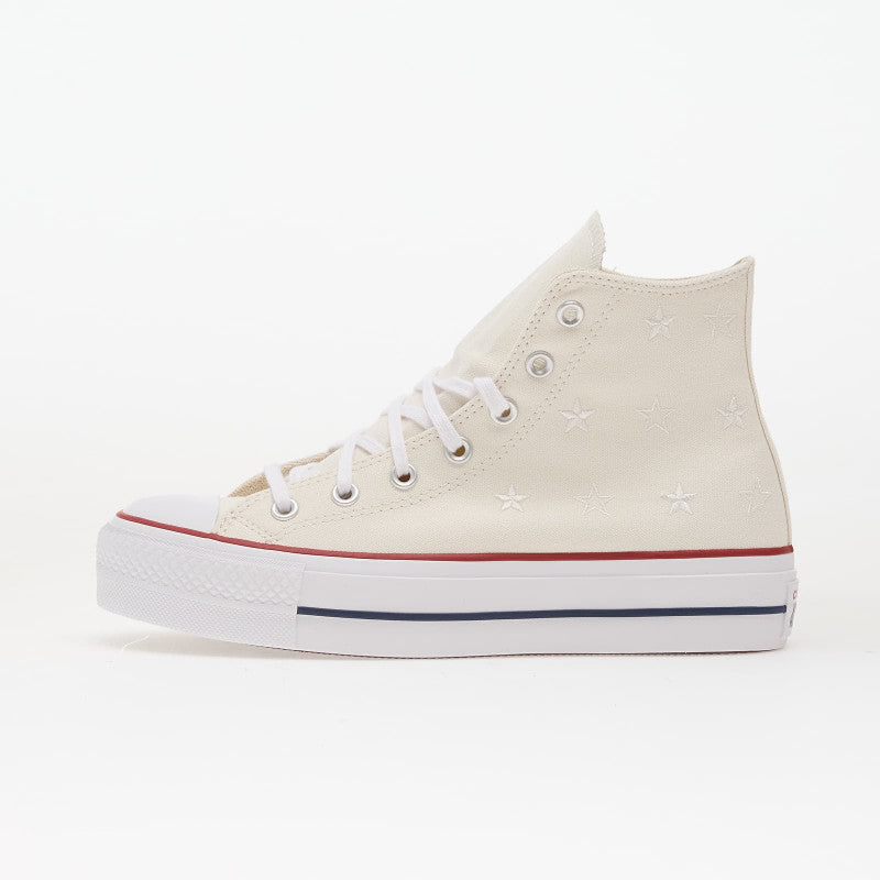 Converse Chuck Taylor All Star Lift Platform Celestial Hi Vintage White/ Red/ Navy