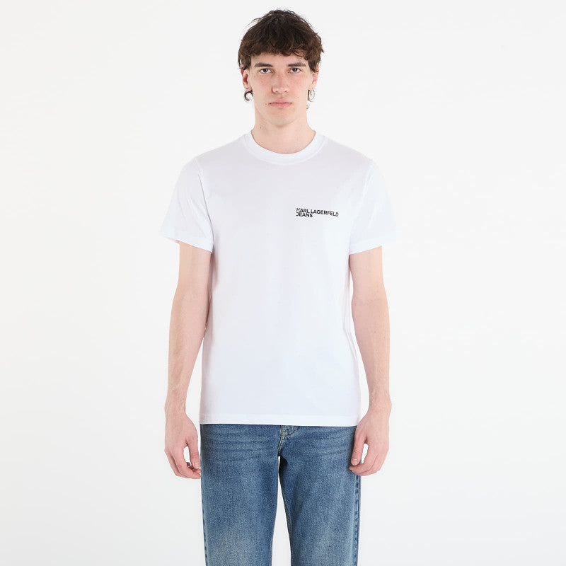Karl Lagerfeld Jeans Slim Ss Tee White
