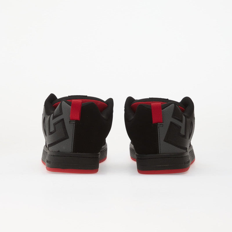 DC Court Graffik Sq Black/ Grey/ Red