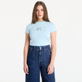 Karl Lagerfeld Jeans Slim Ss K Logo Tee Corydalis Blue