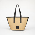 Karl Lagerfeld Jeans Box Logo Raffia Shopper Bag Natural