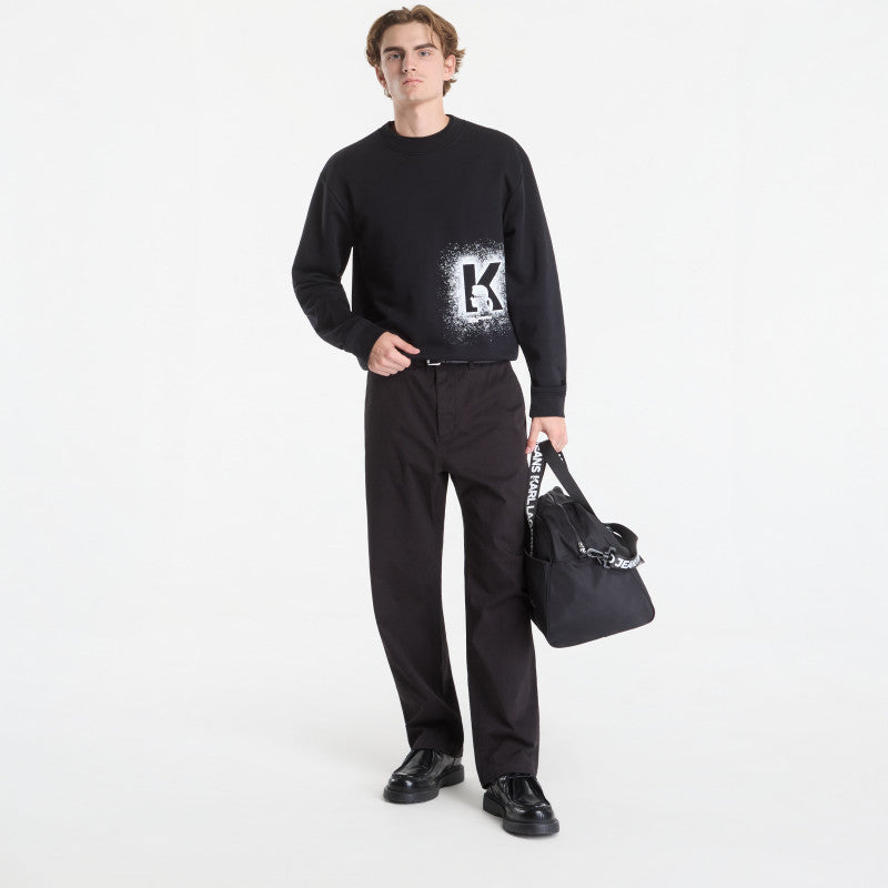 Karl Lagerfeld Jeans Reg K Logo Sweat Black
