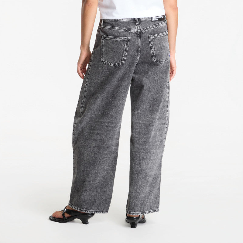 Jeansy Karl Lagerfeld Jeans Lr Wide Leg Denim Acid Dark Grey