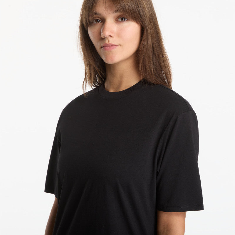 Sukienka Karl Lagerfeld Jeans Tee Dress With Pleats Black