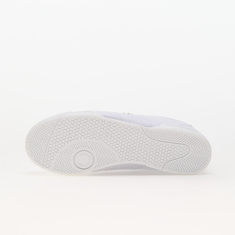 FRED PERRY B722 Leather White/ Navy