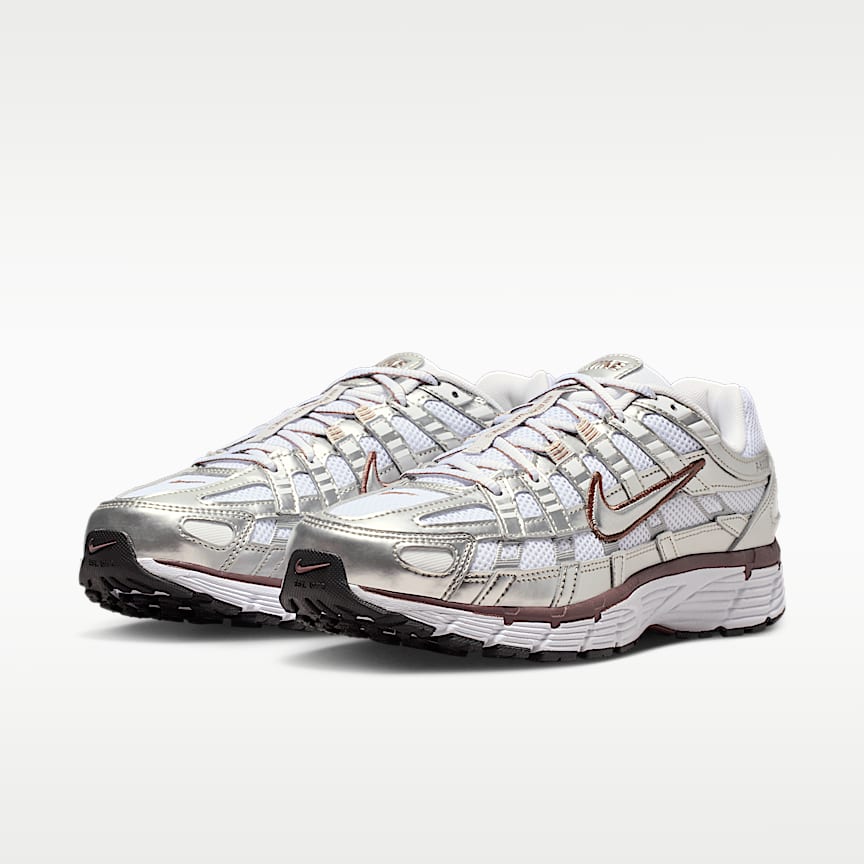 Nike Wmns P-6000 White/ Tattoo-Metallic Silver-Black