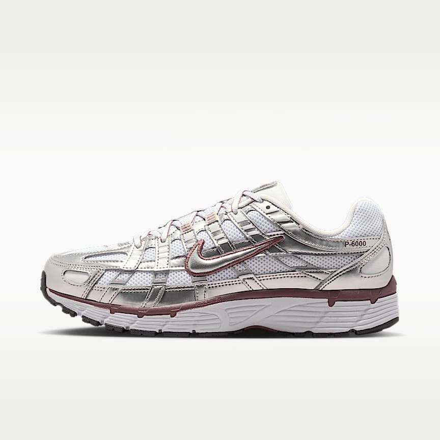 Nike Wmns P-6000 White/ Tattoo-Metallic Silver-Black