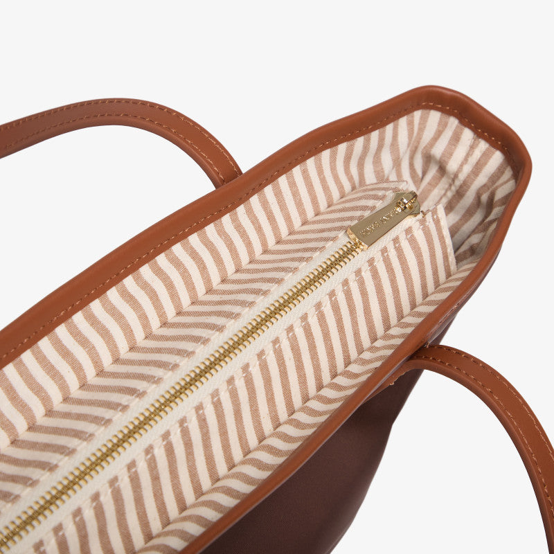 MC2 Saint Barth City Bag Mid Nylon Brown