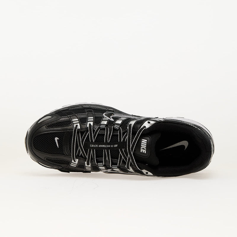 Nike P-6000 Black/ Black-White-Metallic Silver