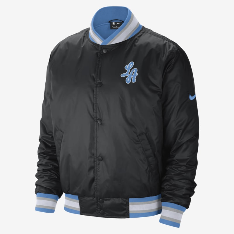 Nike NBA Los Angeles Lakers Courtside City Edition Jacket Black