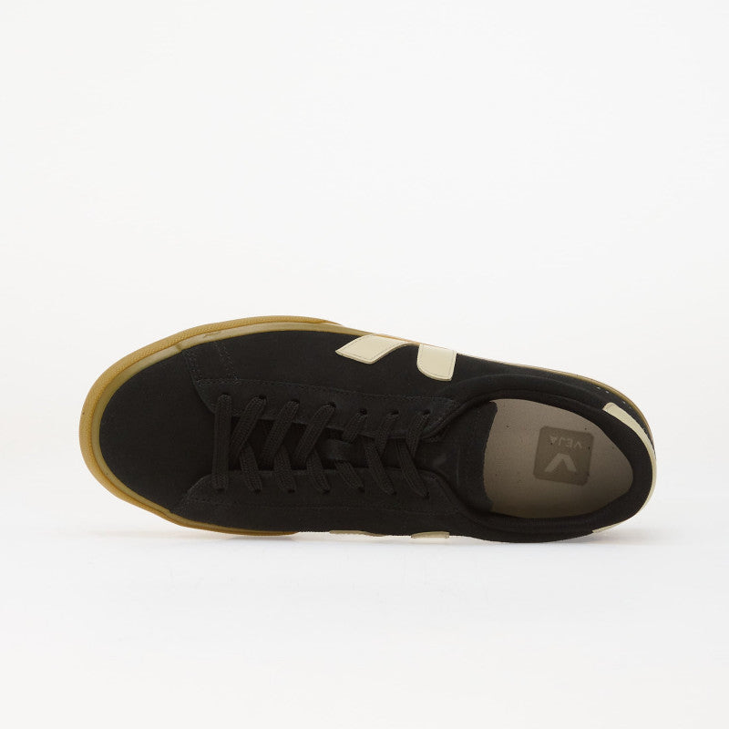 Veja Campo Suede Black/ Pierre/ Natural