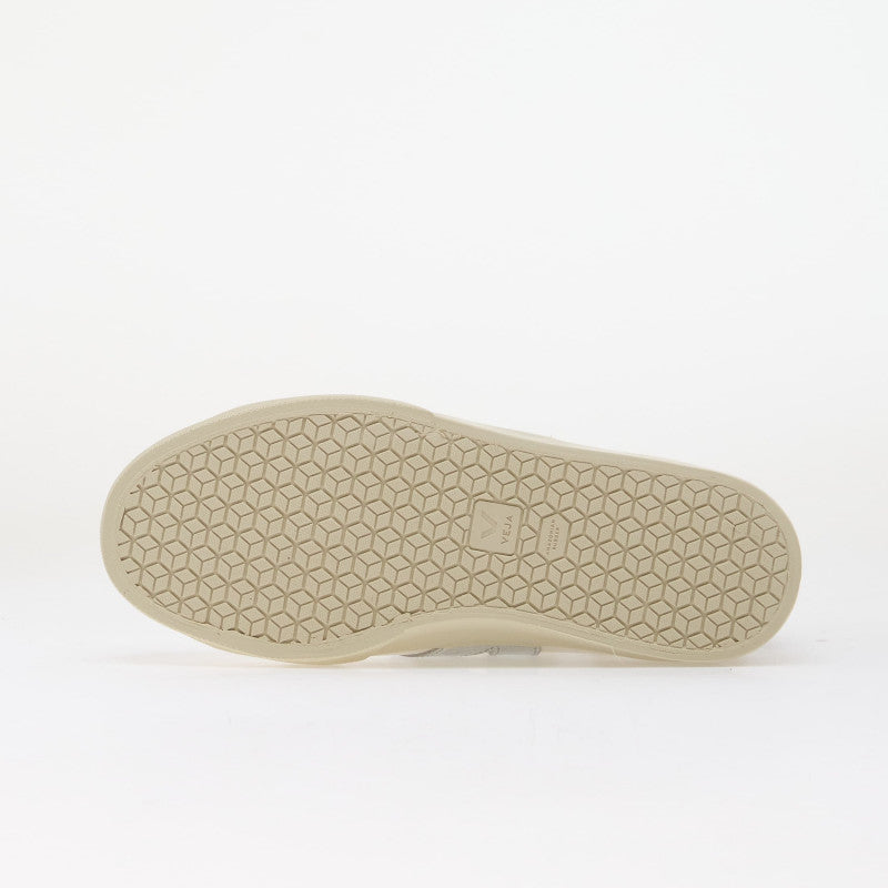 Veja Campo Leather White/ Silver/ Black