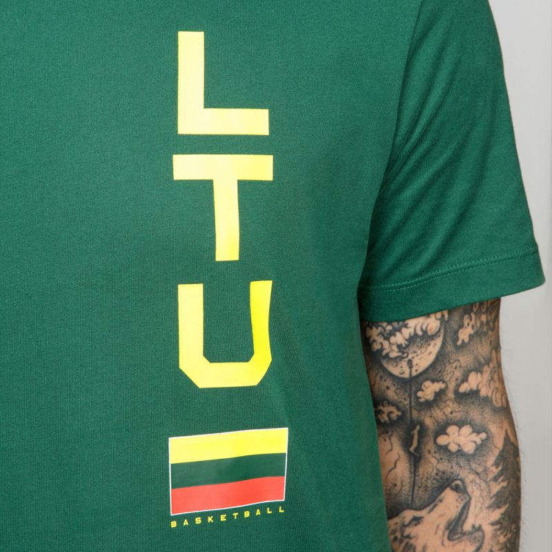 Nike Team Lithuania SS laisvalaikio marškinėliai