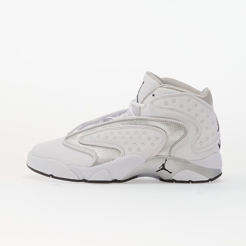 Air Jordan Og White/ Metallic Silver-Black