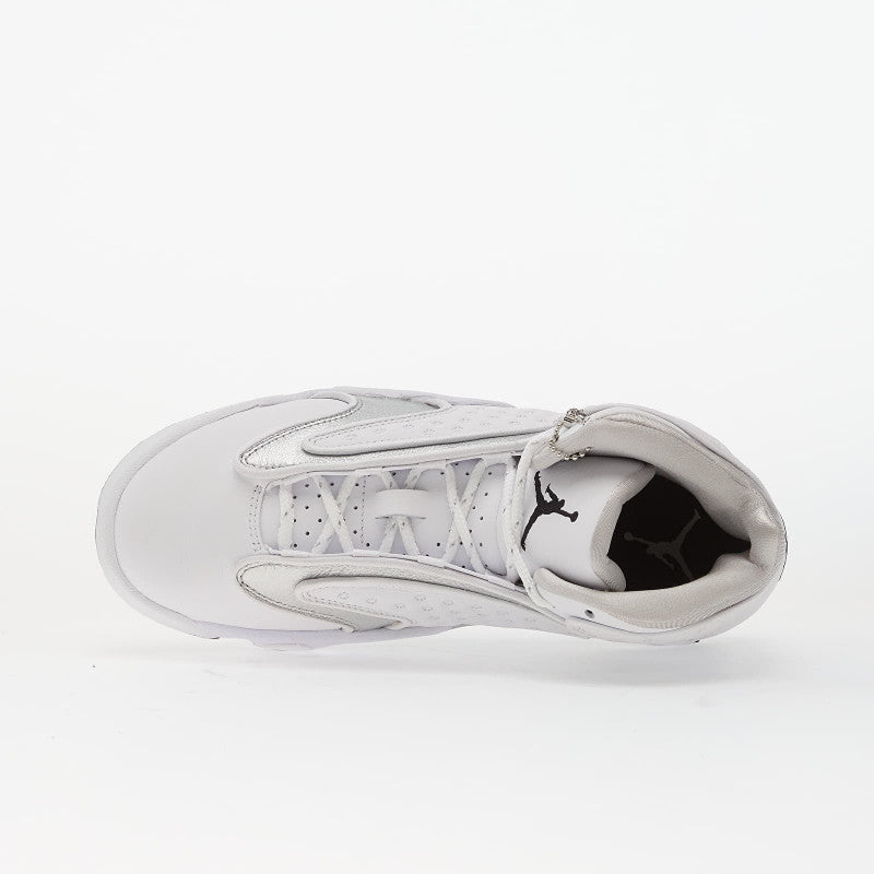 Air Jordan Og White/ Metallic Silver-Black