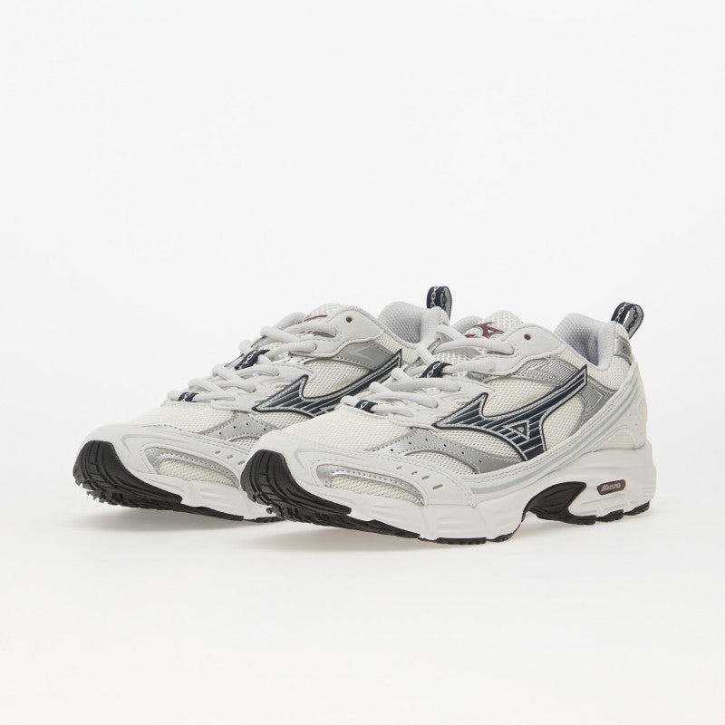 Mizuno MXR Suede Snow White/ Carbon/ Port Royale