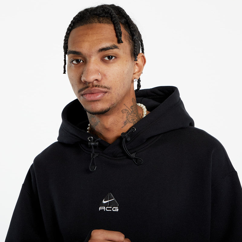 Nike ACG Therma-FIT Fleece Pullover Hoodie UNISEX Black/ Anthracite/ Summit White