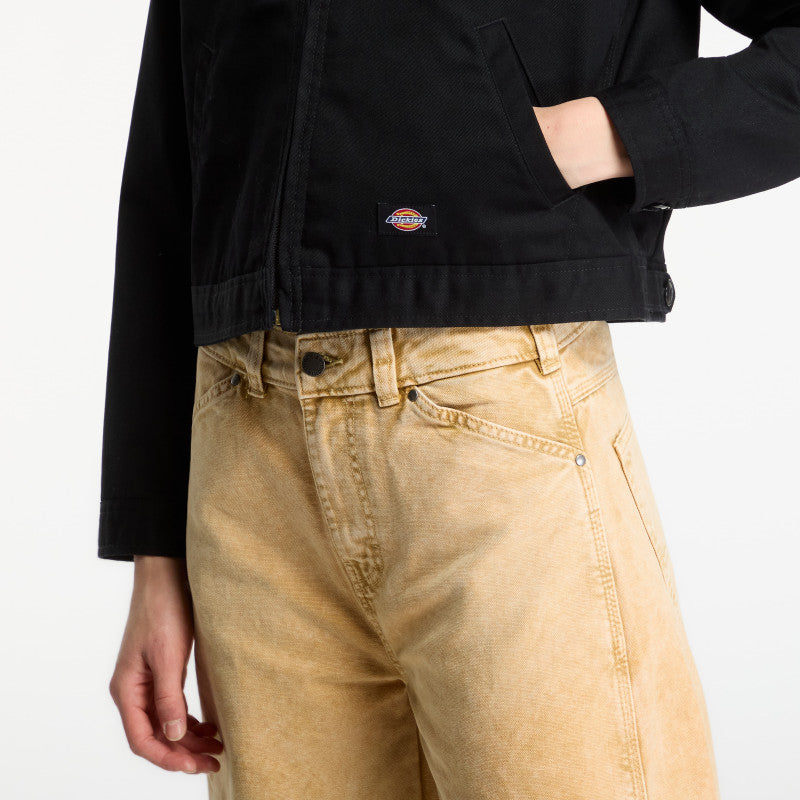 Dickies Lined Eisenhower Crop Wmns Black