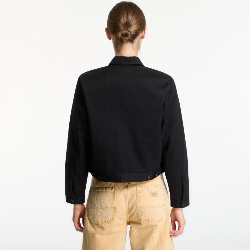 Dickies Lined Eisenhower Crop Wmns Black