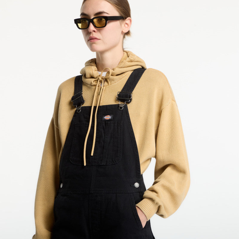 Dickies Canvas Bib Black
