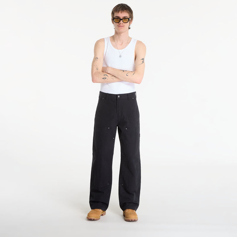 Jeansy Dickies Double Knee Canvas Carpen Black