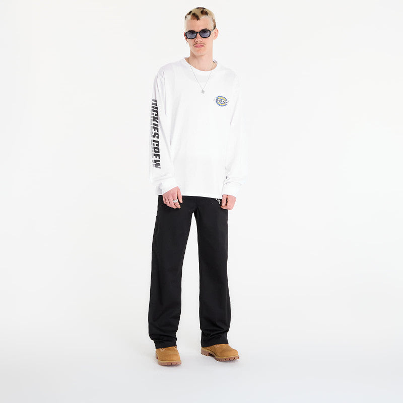 Dickies Nashport Long Sleeve Tee White