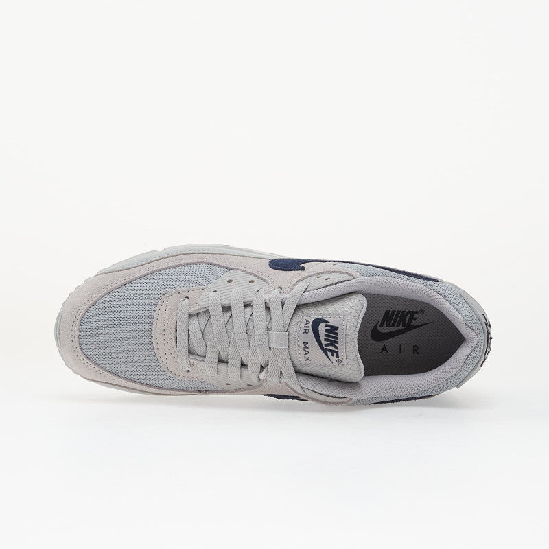 Nike Air Max 90 Wolf Grey/ Midnight Navy-Wolf Grey