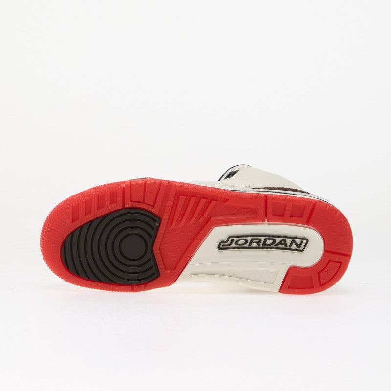 Air Jordan 3 Kids "World's Best" Sail/ Black-University Red-Pale Ivory