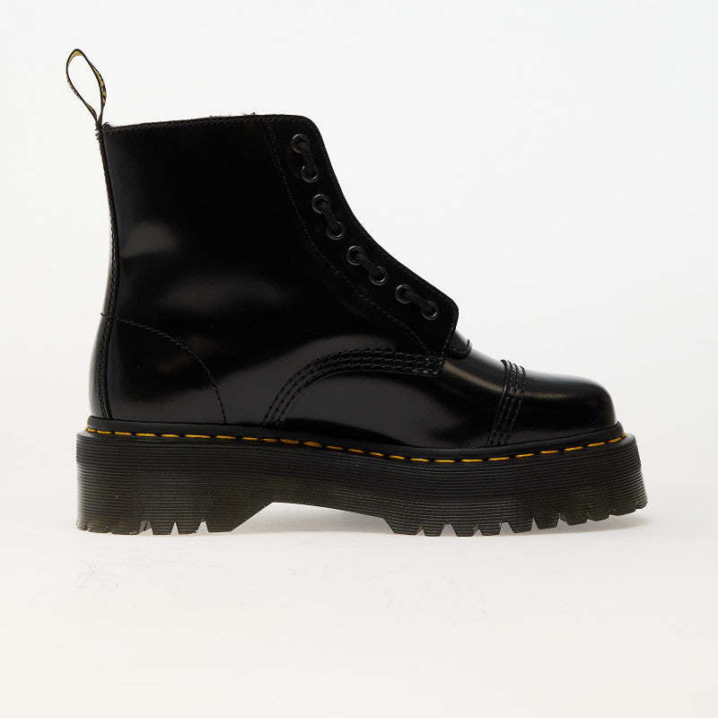Dr. Martens Sinclair Fl Black Buttero & Black Faux Sheepskin
