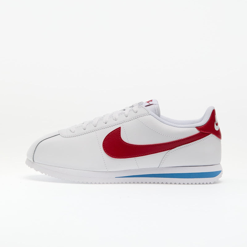 Nike Cortez White/ Varsity Red-Varsity Blue