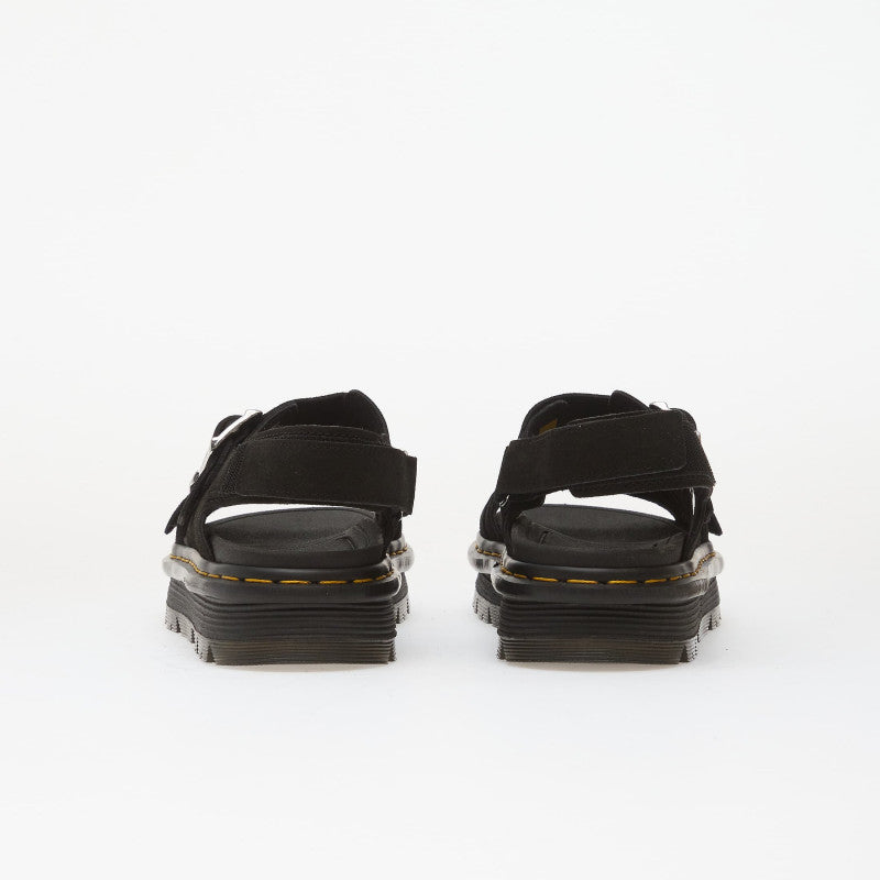 Dr. Martens Zebzag Sandal Suede Black