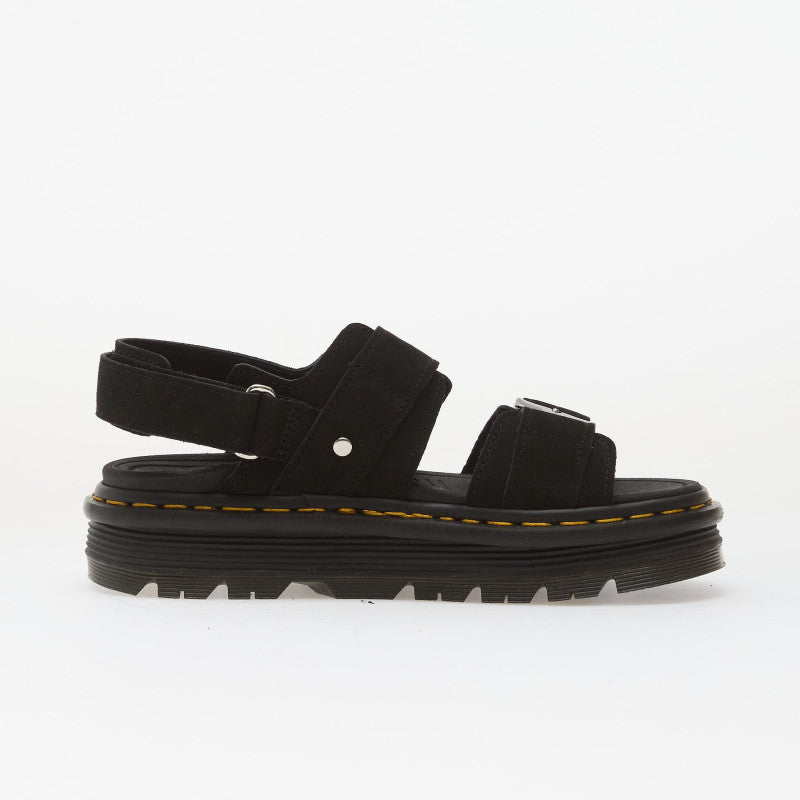 Dr. Martens Zebzag Sandal Suede Black