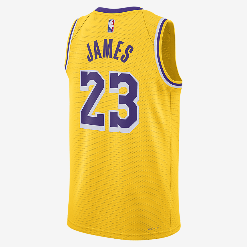 Nike Dri-FIT NBA Swingman Los Angeles Lakers Icon Edition 2022/23 LeBron James