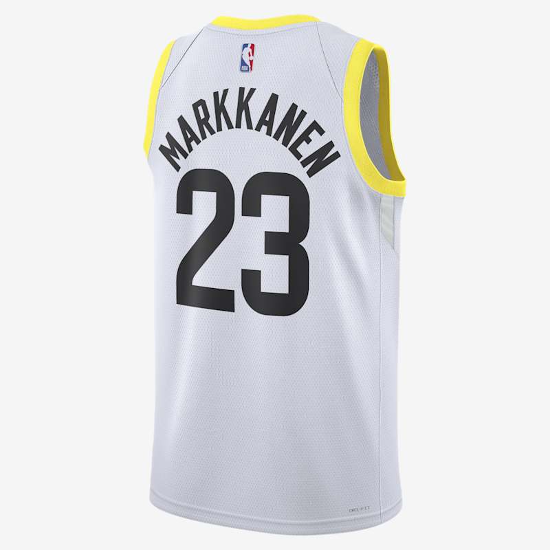 Nike Nba Utah Jazz Lauri Markkanen Association Edition Swingman Dri-Fit Marškinėliai