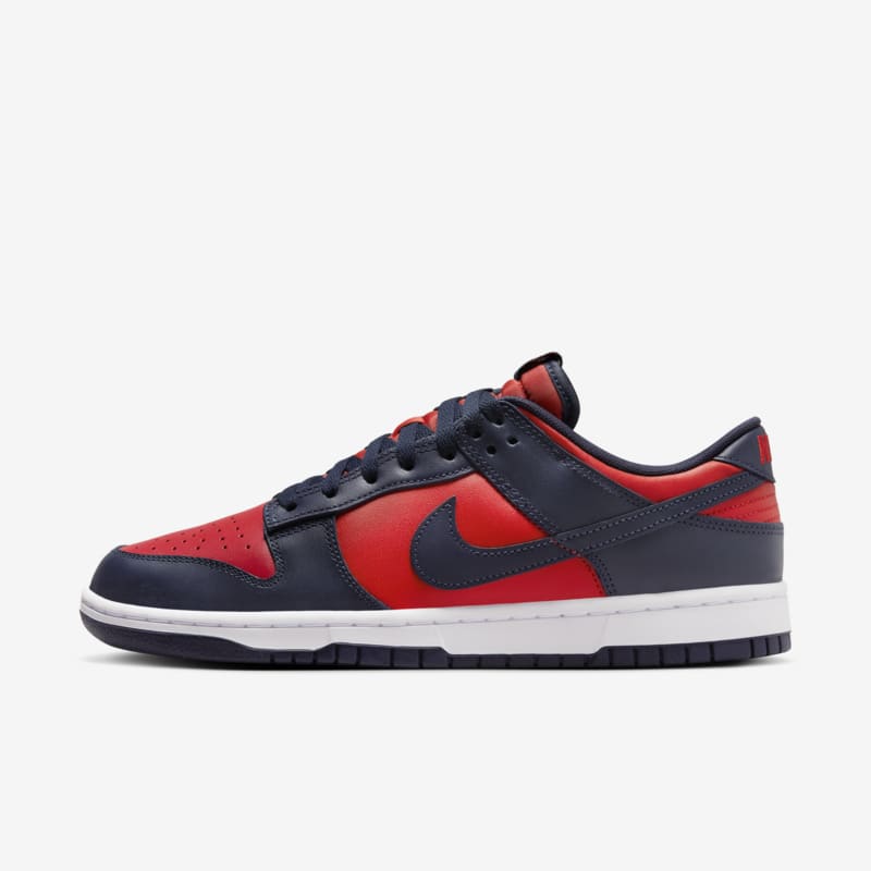 Nike Dunk Low Retro University Red/Biel/Obsidian