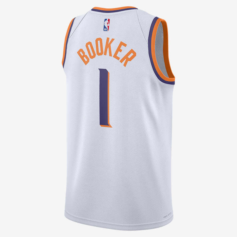 Nike Nba Phoenix Suns Devin Booker Asociation Edition Dri-Fit Swingman Marškinėliai