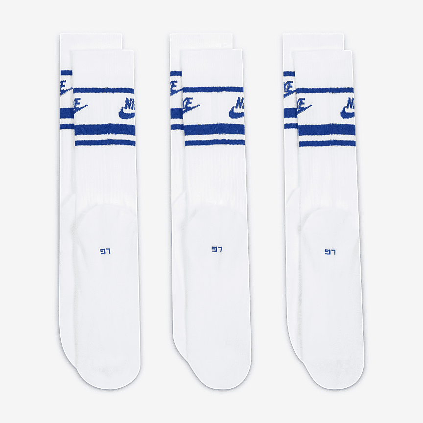 Nike Sportswear Everyday Essential Crew kojinės (3 poros)