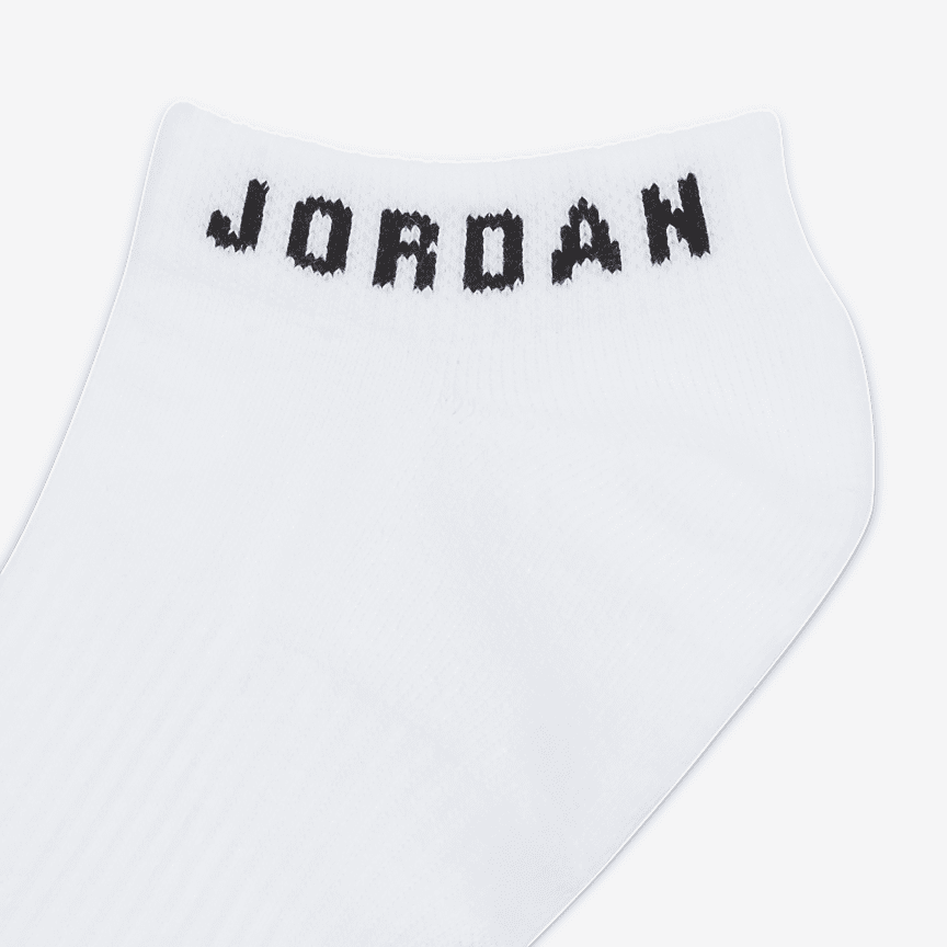Jordan Everyday No-Show Dri-Fit Kojinės (3 Poros)