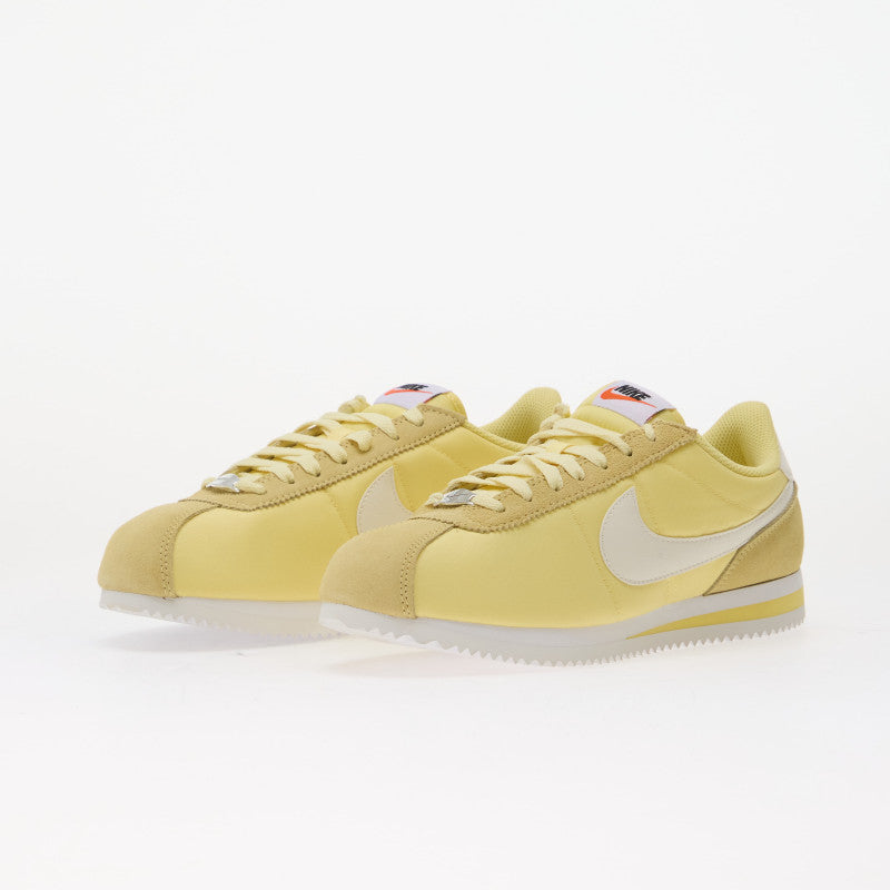 Nike Cortez Textile Soft Yellow/ Sail-White-Safety Orange