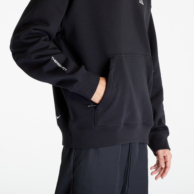 Nike ACG Therma-FIT Fleece Pullover Hoodie UNISEX Black/ Summit White/ Summit White