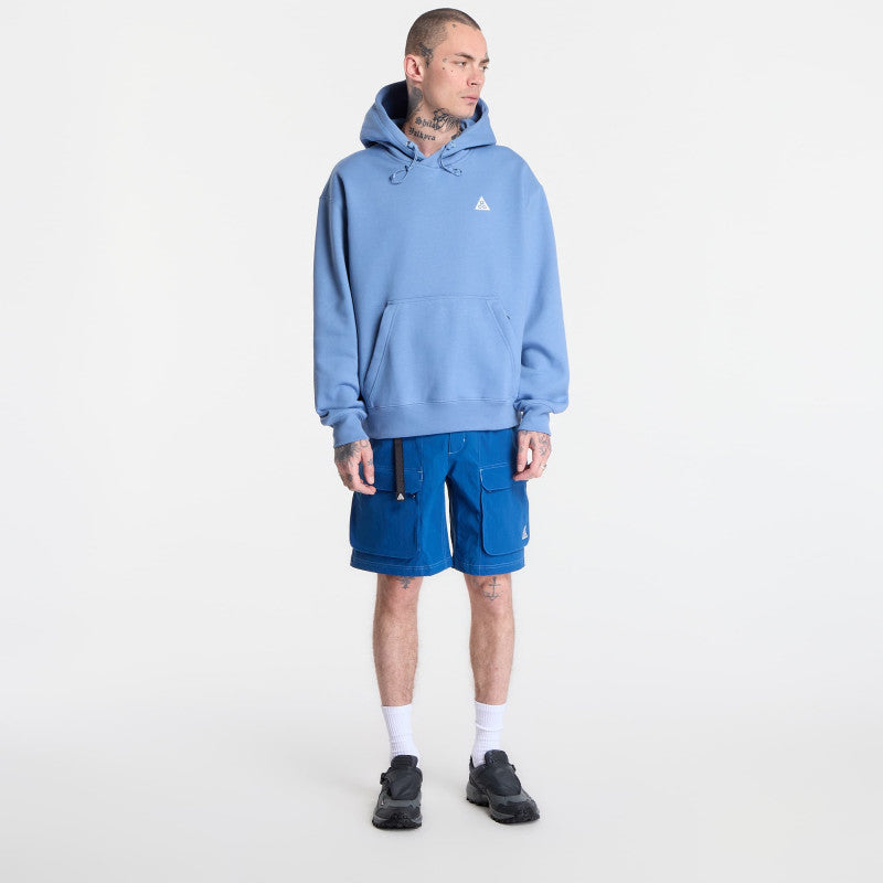Nike ACG "Tuff Fleece" Pullover Hoodie Work Blue/ Sea Glass/ Summit White