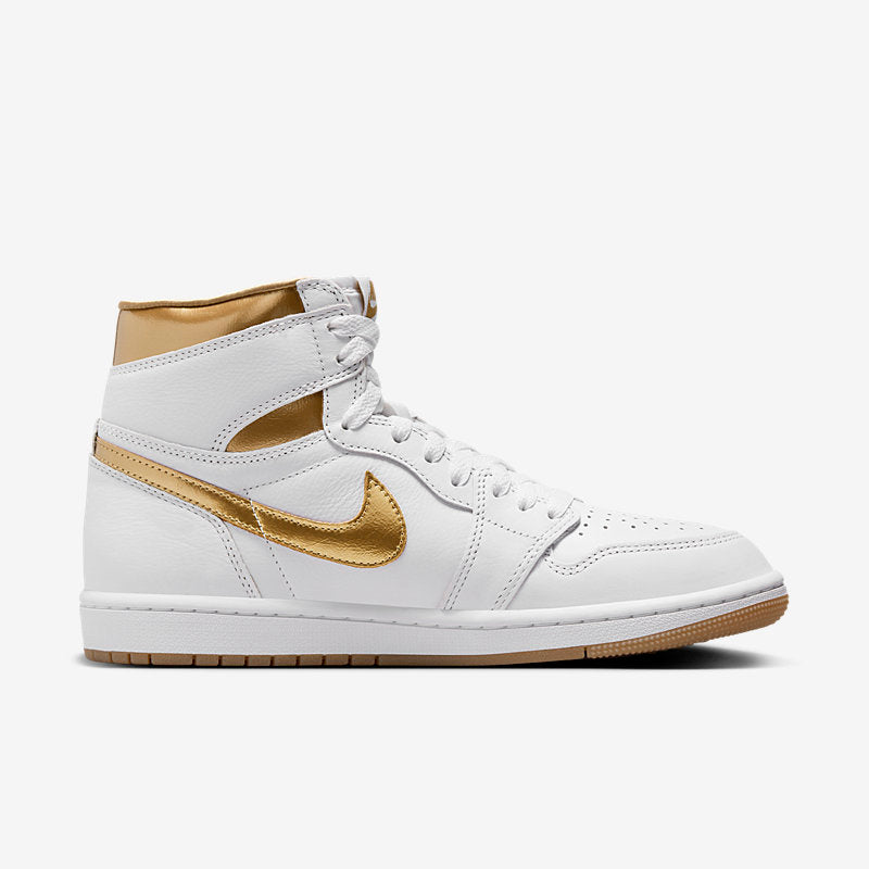 Air Jordan 1 Retro High OG "White and Gold"