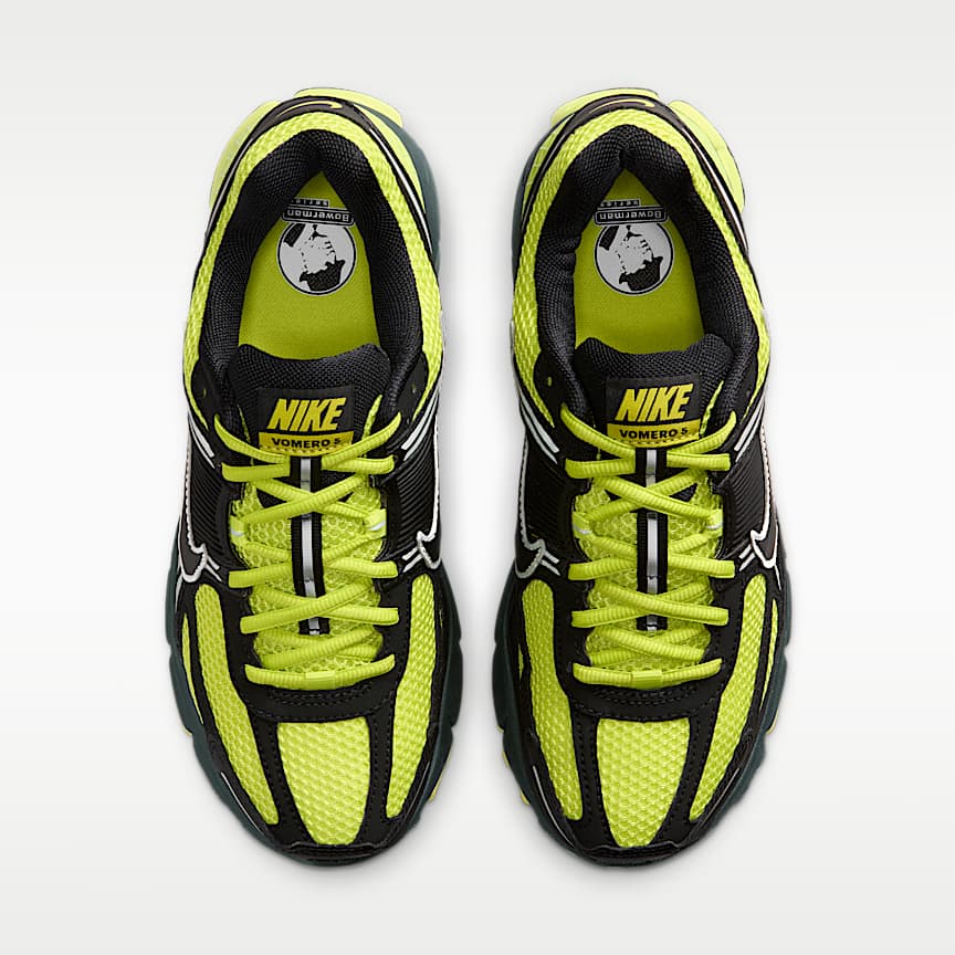Nike Zoom Vomero 5 Black/ Cyber-Mtlc Platinum-Bright Cactus