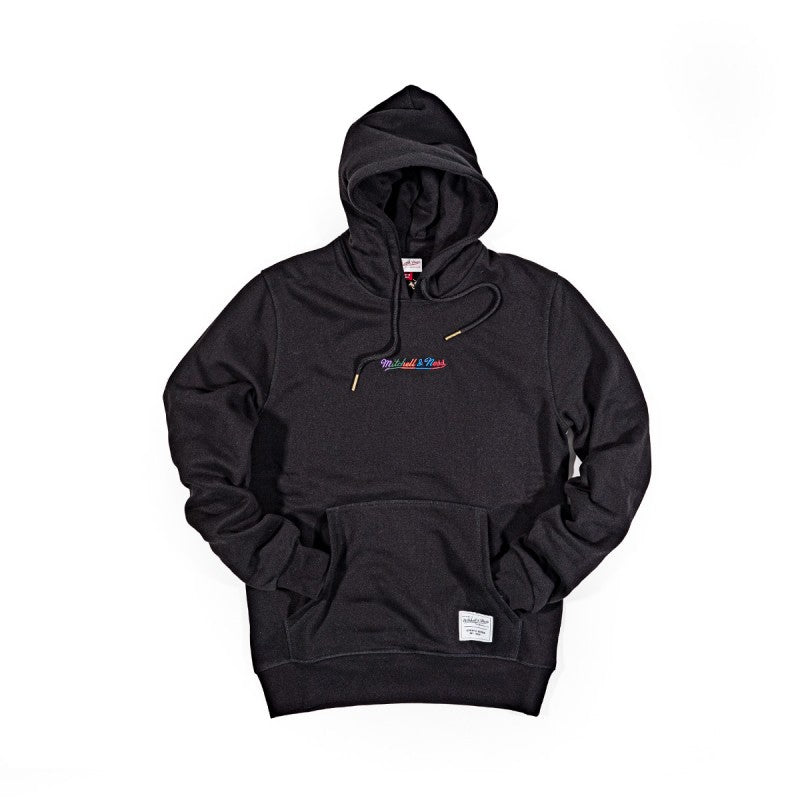 Mitchell & Ness Branded Essentials Hoodie Black