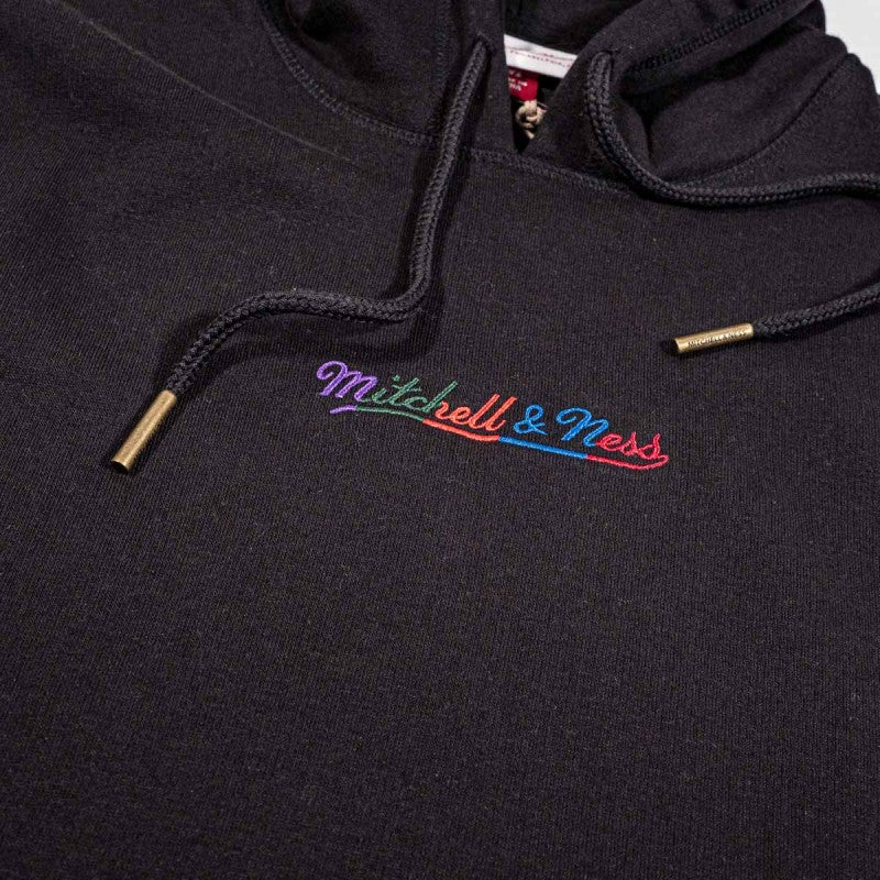 Mitchell & Ness Branded Essentials Hoodie Black