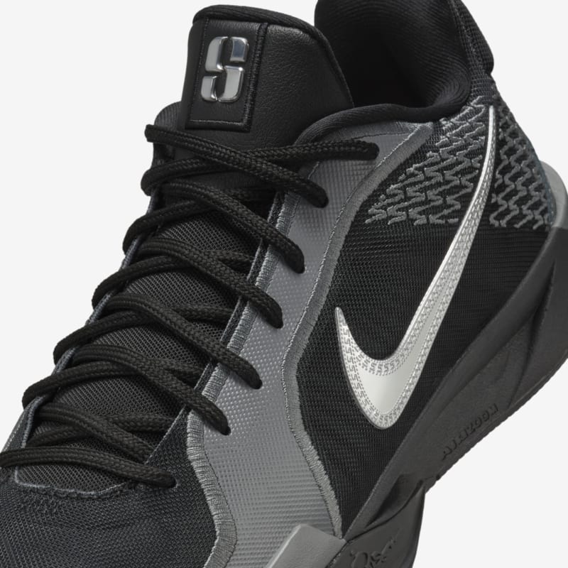 Nike Sabrina 2 "Mirrored" Black/Metallic Silver-Smoke Grey
